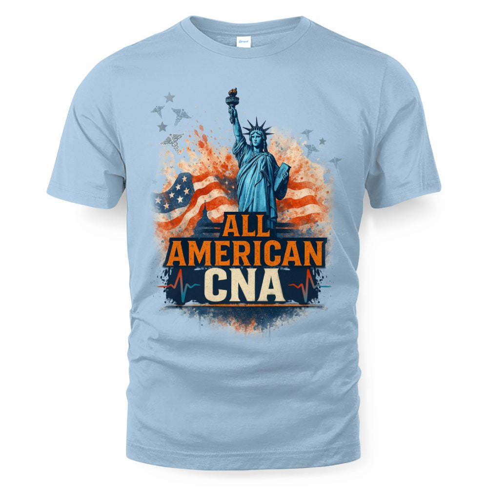 All American CNA - USA Pride T-Shirt, Hoodie & More - grunx260804-0088