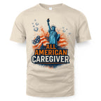 All American Caregiver - USA Pride T-Shirt, Hoodie & More - grunx260804-0087