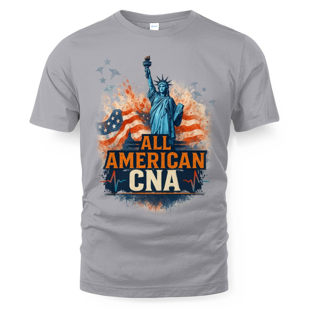 All American CNA - USA Pride T-Shirt, Hoodie & More - grunx260804-0088