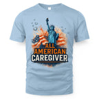 All American Caregiver - USA Pride T-Shirt, Hoodie & More - grunx260804-0087
