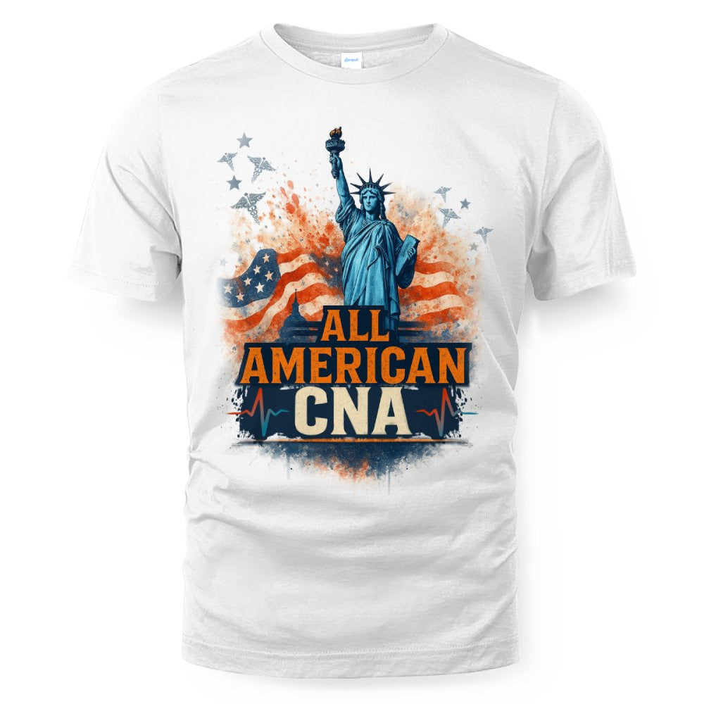 All American CNA - USA Pride T-Shirt, Hoodie & More - grunx260804-0088