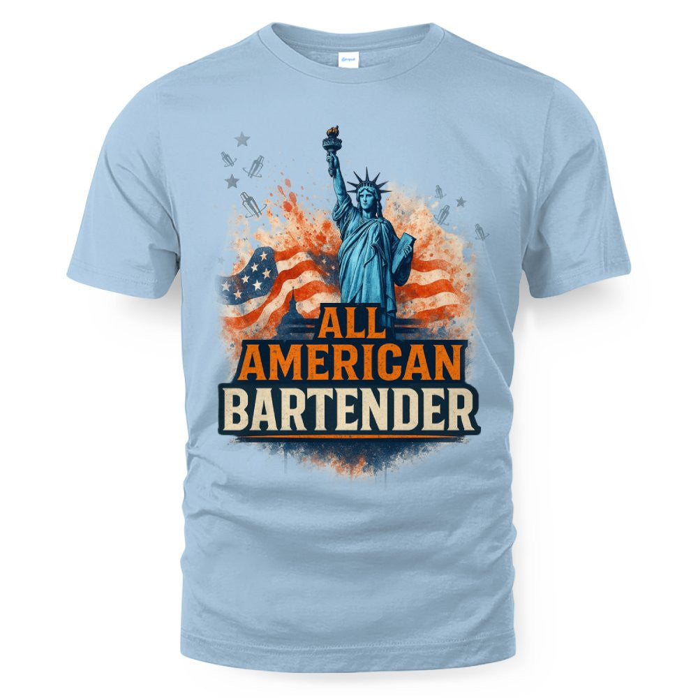All American Bartender - USA Pride T-Shirt, Hoodie & More - grunx260804-0086