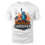 All American Caregiver - USA Pride T-Shirt, Hoodie & More - grunx260804-0087