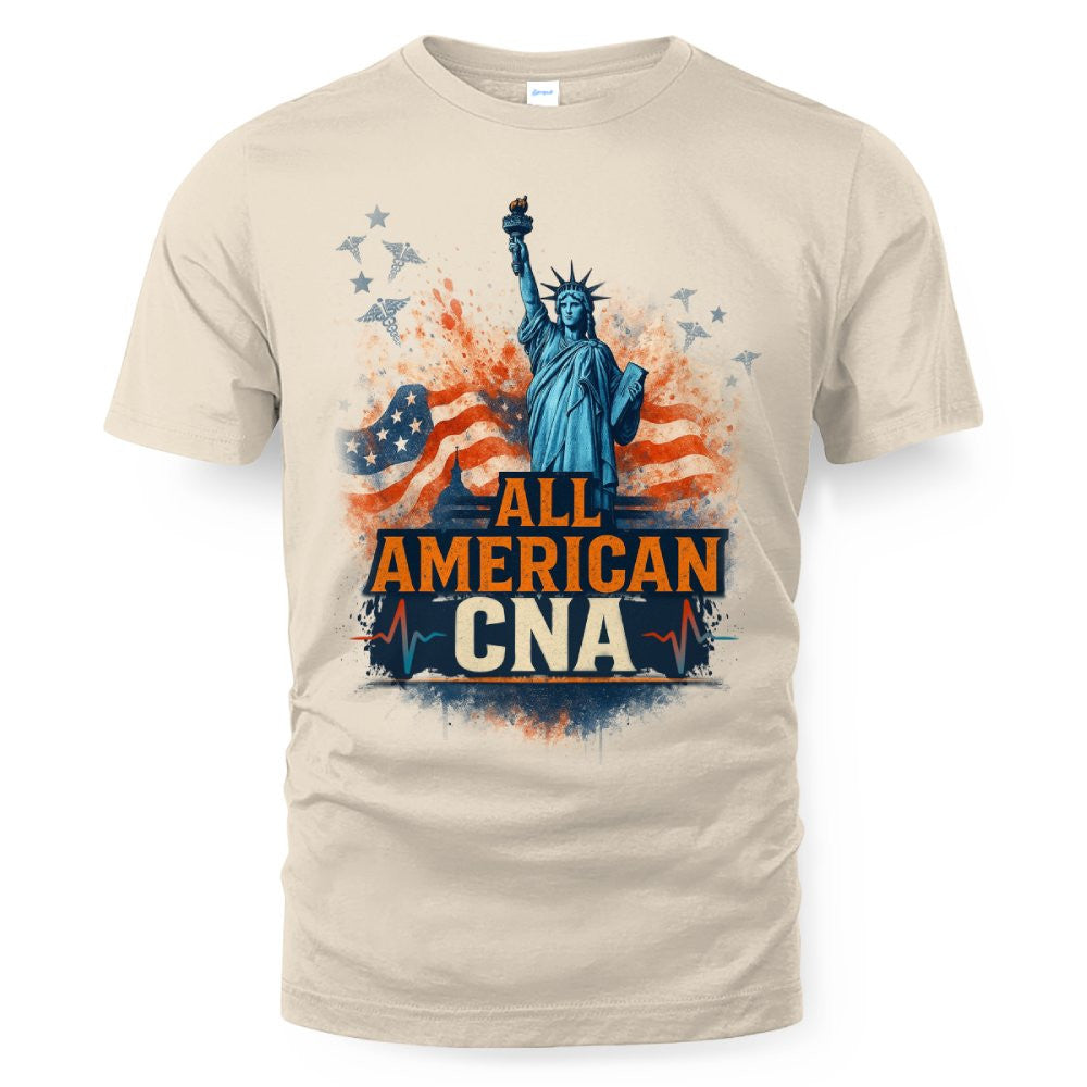 All American CNA - USA Pride T-Shirt, Hoodie & More - grunx260804-0088