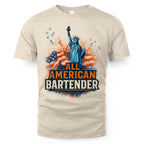 All American Bartender - USA Pride T-Shirt, Hoodie & More - grunx260804-0086