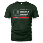 American Flag Chef Apparel - Patriotic Kitchen Crew T-Shirt, Hoodie & More - grunx260804-0143