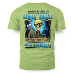 Always Be Nice HVAC Tech Apparel - Funny Skull T-Shirt, Hoodie & More - grunx260804-0099
