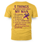 5 Things You Should Know - Carpenter Wife Funny T-Shirt, Hoodie & More - grunx260804-0041