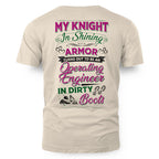 My Knight In Dirty Boots - Operating Engineer Love T-Shirt Hoodie & More - grunx260804-0202