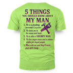 5 Things You Should Know - Carpenter Wife Funny T-Shirt, Hoodie & More - grunx260804-0041