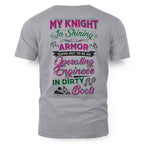 My Knight In Dirty Boots - Operating Engineer Love T-Shirt Hoodie & More - grunx260804-0202