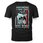 Assuming I Was Like Most Women Nurse Apparel - Bold T-Shirt Hoodie & More - grunx260804-0225