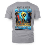 Always Be Nice Plumbers Apparel - Funny Skull T-Shirt, Hoodie & More - grunx260804-0102