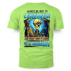 Always Be Nice Linemen Apparel - Funny Skull T-Shirt, Hoodie & More - grunx260804-0100