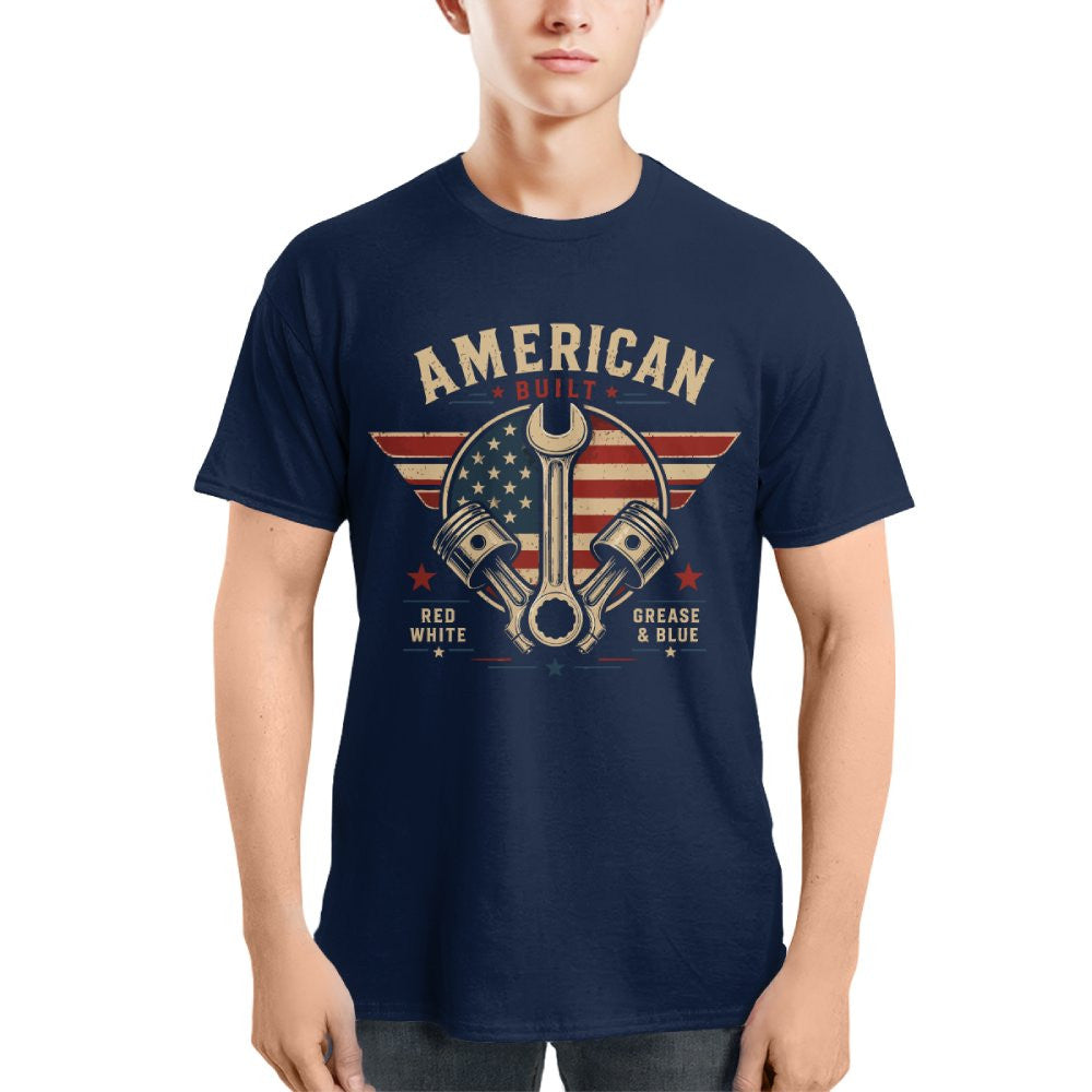 American Built Mechanic Apparel - Patriotic T-Shirt Hoodie & More - grunx260804-0120