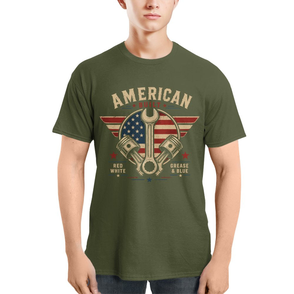 American Built Mechanic Apparel - Patriotic T-Shirt Hoodie & More - grunx260804-0120