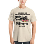 Blessed By God Protected By My Operating Engineer T-Shirt Hoodie & More - grunx260804-0181