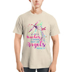Angels Among Us - Watercolor Dragonfly Teacher T-Shirt, Hoodie & More - grunx260804-0156