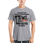 Blessed By God Protected By My Operating Engineer T-Shirt Hoodie & More - grunx260804-0181