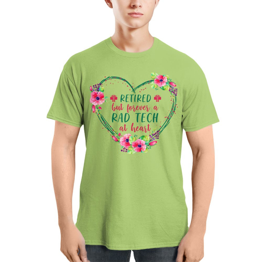 Retired But Forever A Rad Tech At Heart T-Shirt Hoodie & More - grunx260804-0226