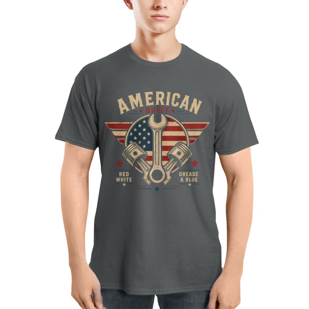 American Built Mechanic Apparel - Patriotic T-Shirt Hoodie & More - grunx260804-0120