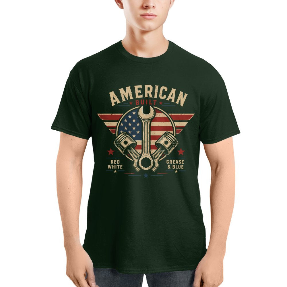 American Built Mechanic Apparel - Patriotic T-Shirt Hoodie & More - grunx260804-0120