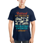 Retired But Forever Operating Engineer - Work Pride T-Shirt Hoodie & More - grunx260804-0229