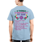 5 Things You Should Know - Firefighter Husband Humor T-Shirt, Hoodie & More - grunx260804-0042