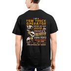 Anger Issues Tow Truck Operator Apparel - Skull Attitude T-Shirt, Hoodie & More - grunx260804-0172