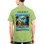Always Be Nice To Operators Apparel - Skull Humor T-Shirt, Hoodie & More - grunx260804-0114