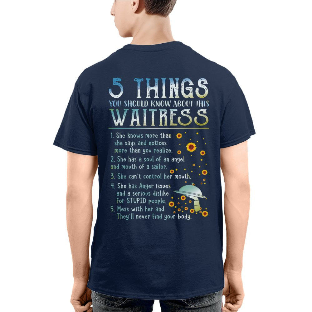 5 Things About This Waitress Apparel - Funny Warning Quote T-Shirt, Hoodie & More - grunx260804-0016