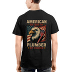 American By Birth Apparel - Plumber By Choice USA T-Shirt Hoodie & More - grunx260804-0123