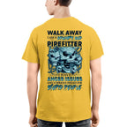 Grumpy Old Pipefitter Apparel - Skull Anger Issues T-Shirt, Hoodie & More - grunx260804-0173