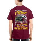 Any Man Can Be A Father - Tow Truck Operator Daddy Pride T-Shirt, Hoodie & More - grunx260804-0192