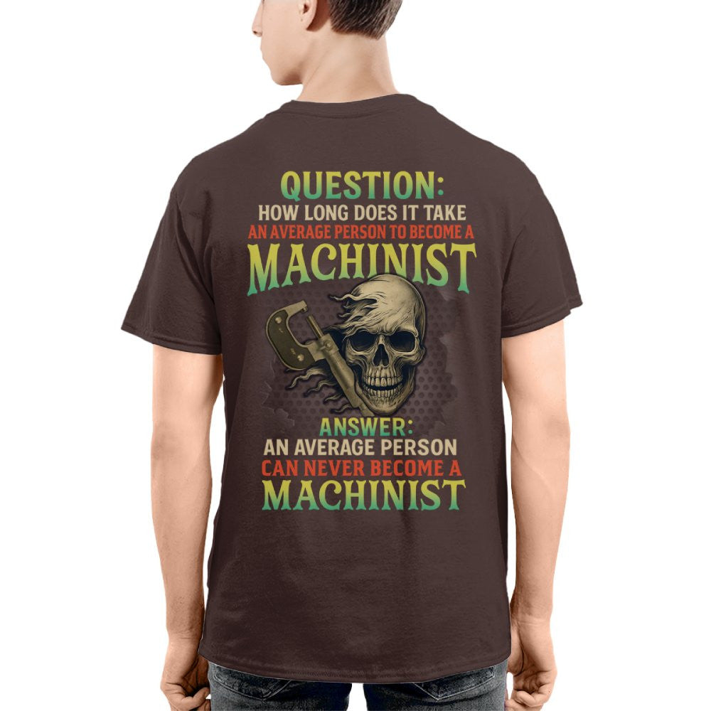 Average Person Can't Be Machinist Apparel - Skull Wrench T-Shirt Hoodie & More - grunx260804-0233