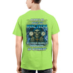 Always Be Nice To HVAC Techs - Skull Humor T-Shirt Hoodie & More - grunx260804-0109