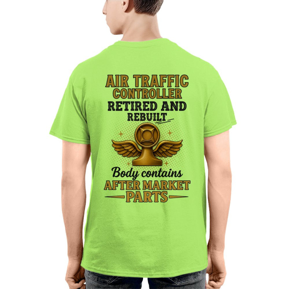 Air Traffic Controller Retired Rebuilt - Funny T-Shirt, Hoodie & More - grunx260804-0084