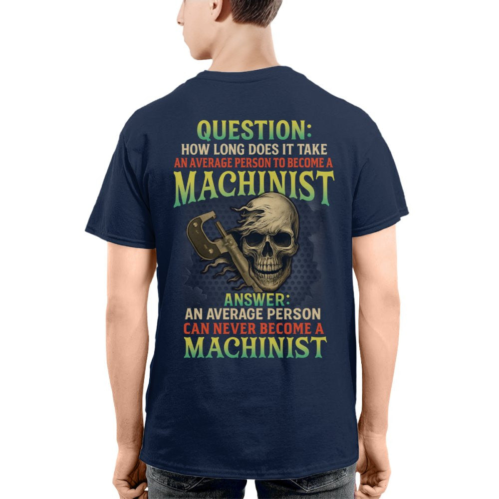 Average Person Can't Be Machinist Apparel - Skull Wrench T-Shirt Hoodie & More - grunx260804-0233