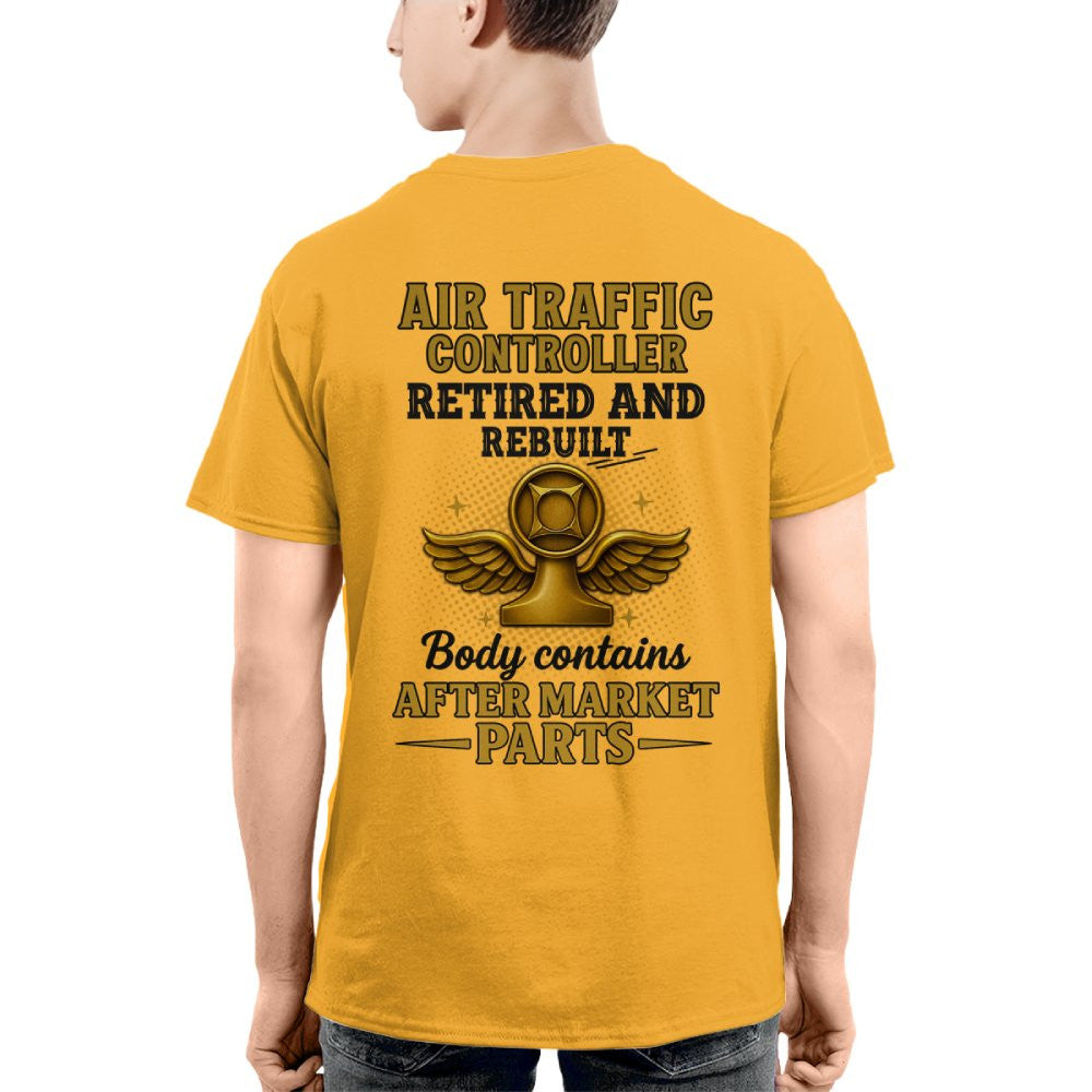 Air Traffic Controller Retired Rebuilt - Funny T-Shirt, Hoodie & More - grunx260804-0084