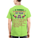 5 Things You Should Know - Trucker Husband Humor T-Shirt, Hoodie & More - grunx260804-0050