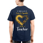 Love And Sparkle - Glitter Heart Teacher Quote T-Shirt, Hoodie & More - grunx260804-0170