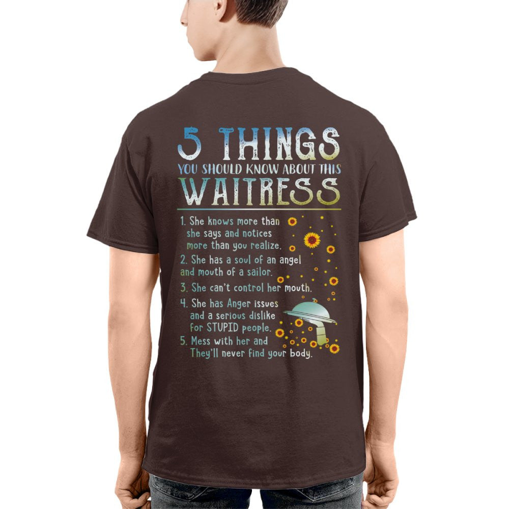 5 Things About This Waitress Apparel - Funny Warning Quote T-Shirt, Hoodie & More - grunx260804-0016