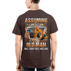 Assuming I'm Just An Old Man - Heavy Equipment Operator T-Shirt, Hoodie & More - grunx260804-0219