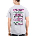 Knight In Dirty Boots - Aircraft Mechanic Love Quote T-Shirt, Hoodie & More - grunx260804-0200