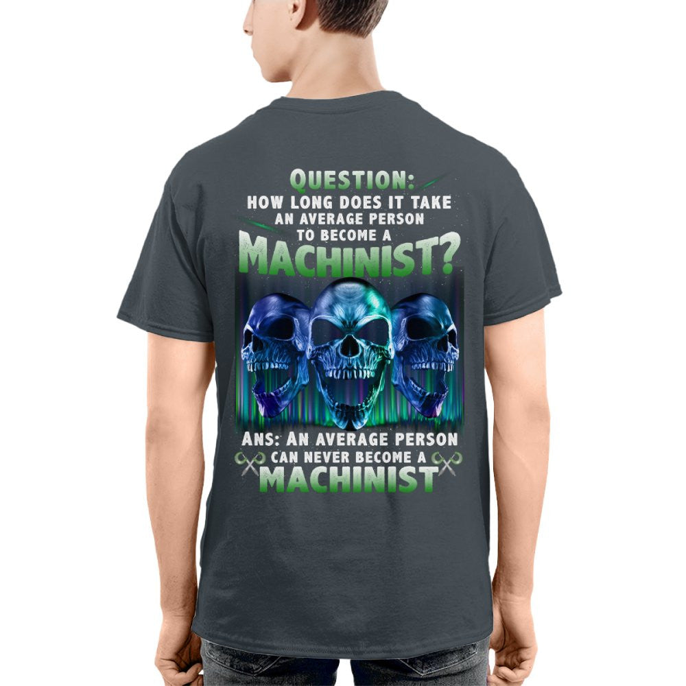 Average Person Can't Be Machinist Apparel - Skull Trade Pride T-Shirt, Hoodie & More - grunx260804-0232