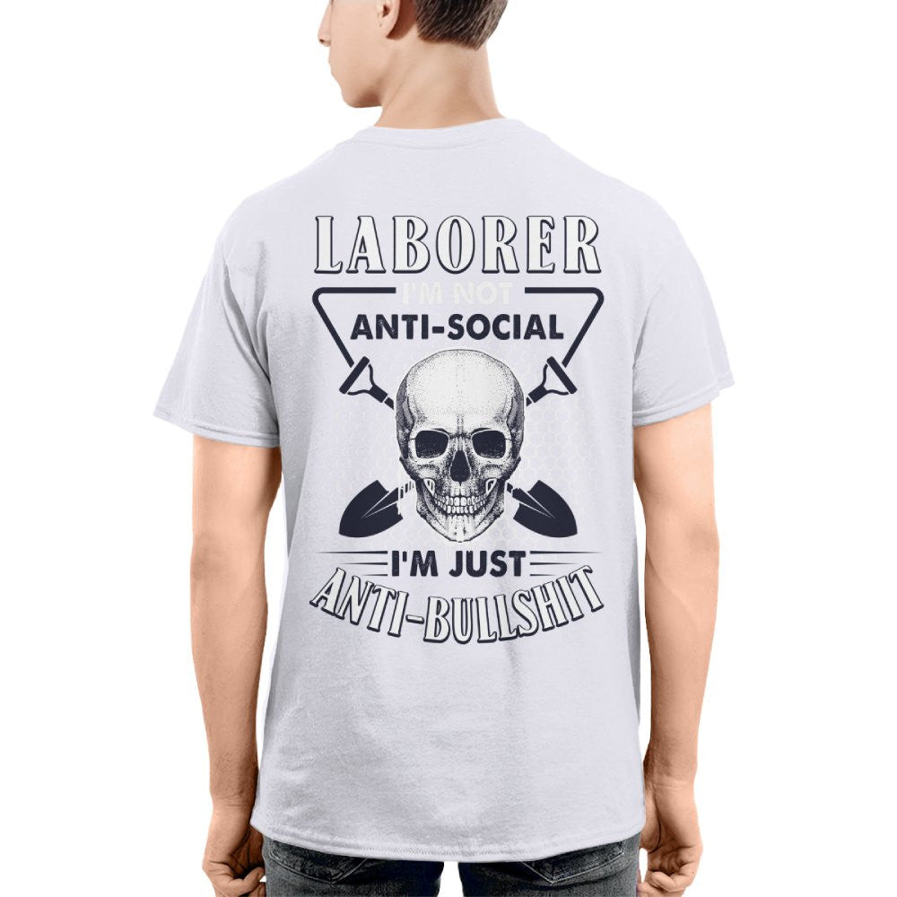 Anti-Social Laborer - Anti-Bullshit T-Shirt, Hoodie & More - grunx260804-0189
