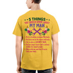 5 Things You Should Know - Mechanic Husband Humor T-Shirt, Hoodie & More - grunx260804-0045