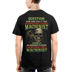 Average Person Can't Be Machinist Apparel - Skull Wrench T-Shirt Hoodie & More - grunx260804-0233