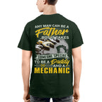 Any Man Can Be A Father - Mechanic Daddy Pride T-Shirt, Hoodie & More - grunx260804-0190
