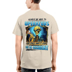 Always Be Nice To Operators Apparel - Skull Humor T-Shirt, Hoodie & More - grunx260804-0114